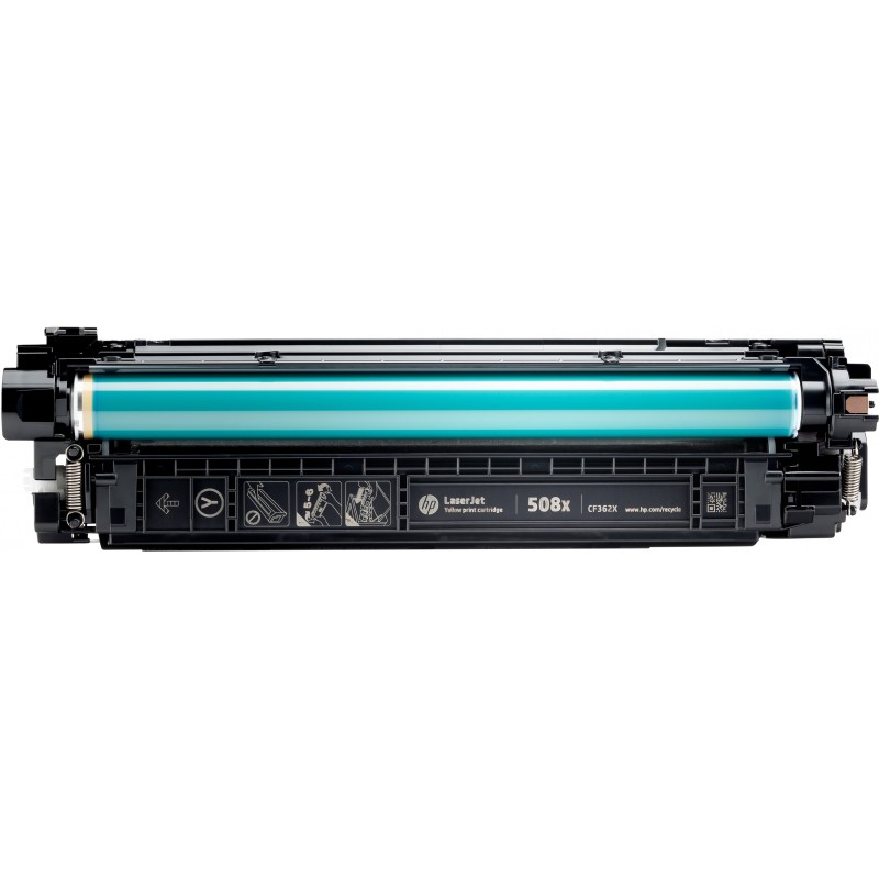 Buy HP 508X Original Toner Cartridge - CF362X - High Yield Yellow, 9,500 pages in Cyprus, Nicosia, Limassol, Larnaka, Pafos