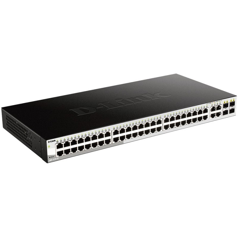Buy D-Link DGS-1210-52 - 52-Port Layer 2 Smart Managed Gigabit Switch, 48 RJ45 +... in Cyprus, Nicosia, Limassol, Larnaka, Pafos