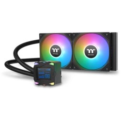 Thermaltake LA240-S 240mm ARGB AIO Liquid Cooler - 2x120mm Fans, LCD Pump, Black (Boxed) — Buy in Cyprus with Fast Delivery