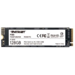 Patriot P300 128GB M.2 NVMe SSD - PCIe Gen3 x4 1600/600 MB/s (Boxed) — Buy in Cyprus with Fast Delivery