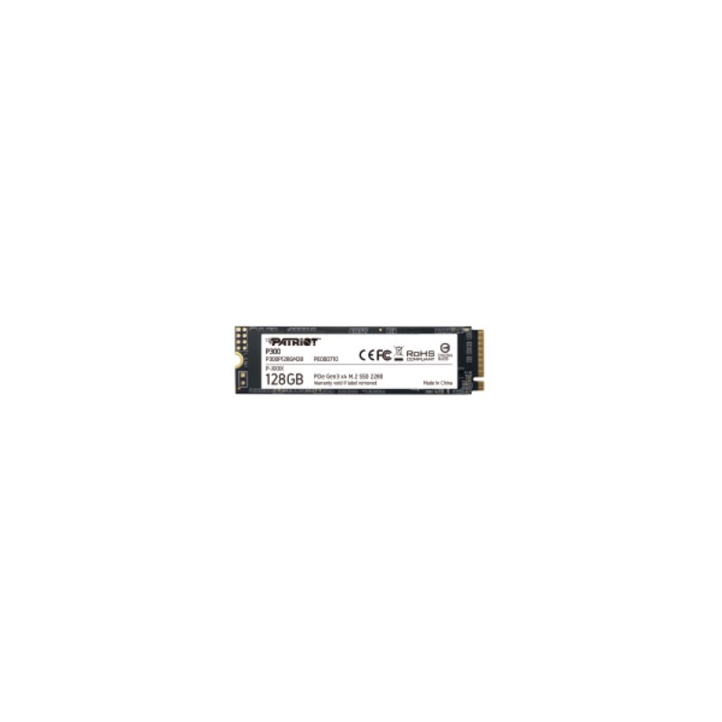 Buy Patriot P300 M.2 NVMe SSD - P300P128GM28 - 128GB PCIe Gen3 x4, NVMe 1.3, M.2... in Cyprus, Nicosia, Limassol, Larnaka, Pafos