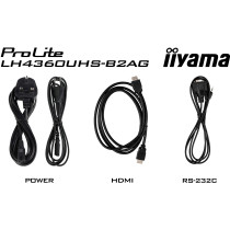 iiyama LH4360UHS-B2AG - 42.5" (108 cm) 4K UHD Digital Signage, Android 11, ARM A53 4-core, 2GB RAM/16GB, 3xHDMI, 2xUSB, Black