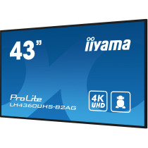 iiyama LH4360UHS-B2AG - 42.5" (108 cm) 4K UHD Digital Signage, Android 11, ARM A53 4-core, 2GB RAM/16GB, 3xHDMI, 2xUSB, Black