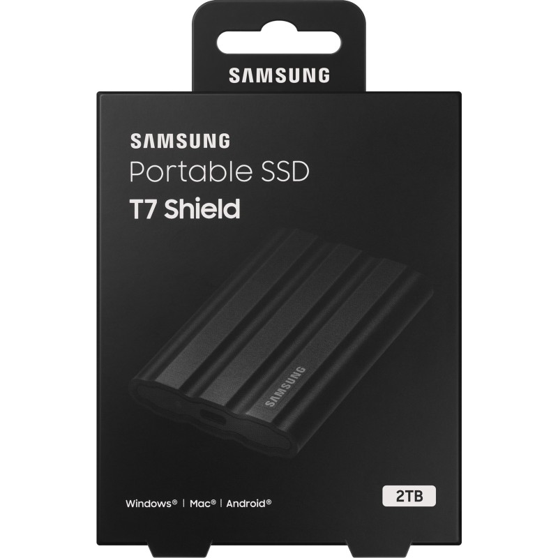 Buy Samsung Portable SSD T7 Shield - MU-PE2T0S - 2TB, USB-C (USB 3.2 Gen2), 1050... in Cyprus, Nicosia, Limassol, Larnaka, Pafos