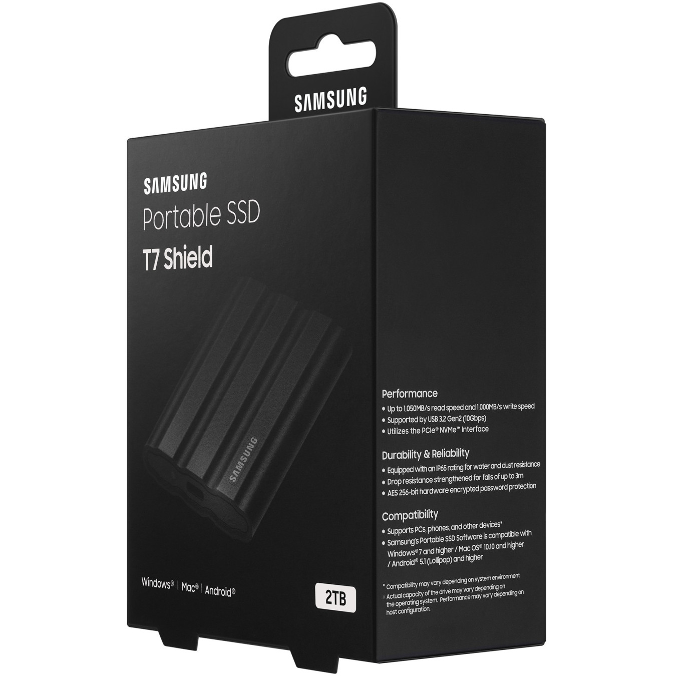 Samsung MU-PE2T0S T7 Shield Portable SSD – 2TB USB 3.2 Gen2 | Armenius Store