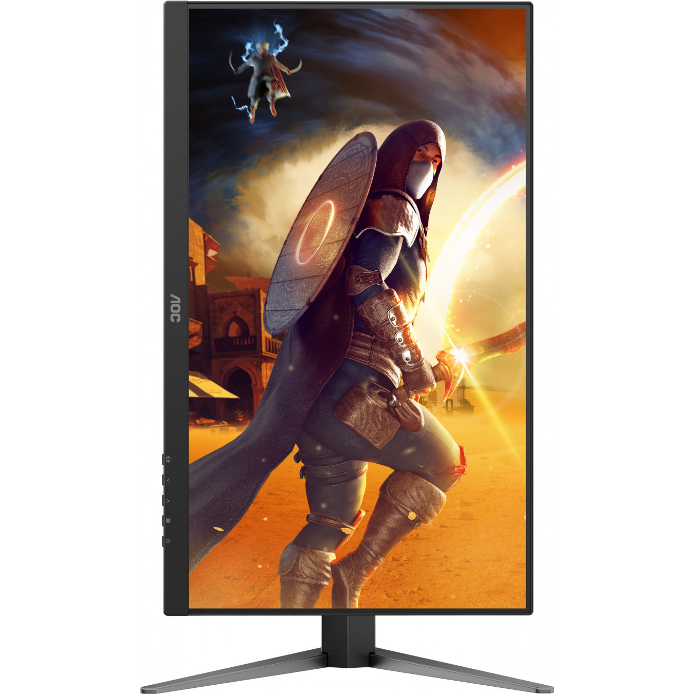 AOC 27G4HA - 27" Fast IPS Gaming Monitor - FHD 1920x1080, 200Hz, 1ms, HDR10, Black/Red — Buy in Cyprus with Fast Delivery