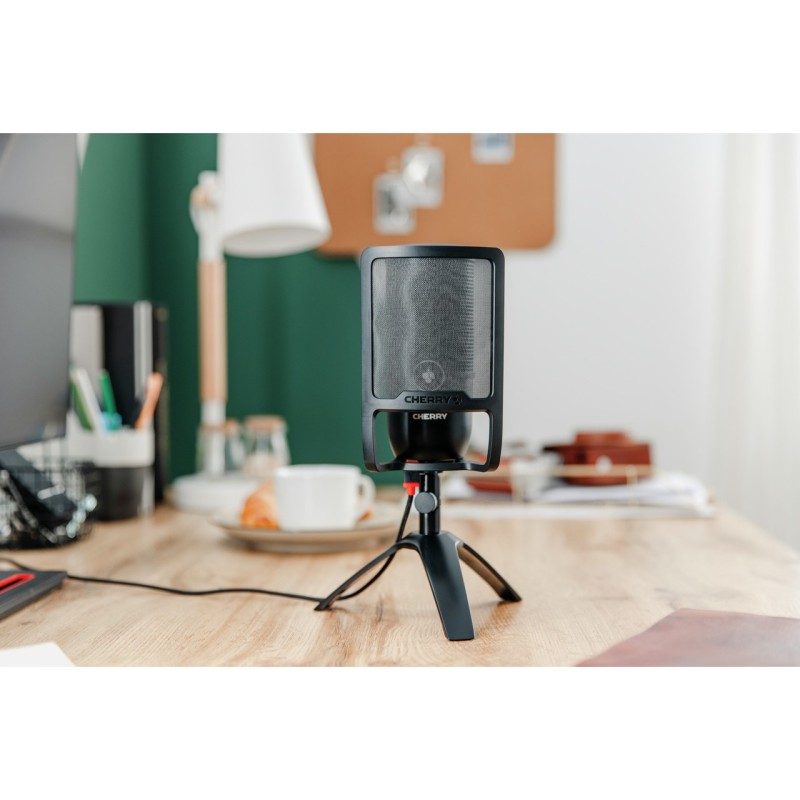 Buy Cherry UM Pop Filter - For UM 9.0 PRO RGB, UM 6.0 ADVANCED, UM 3.0 - Black in Cyprus, Nicosia, Limassol, Larnaka, Pafos