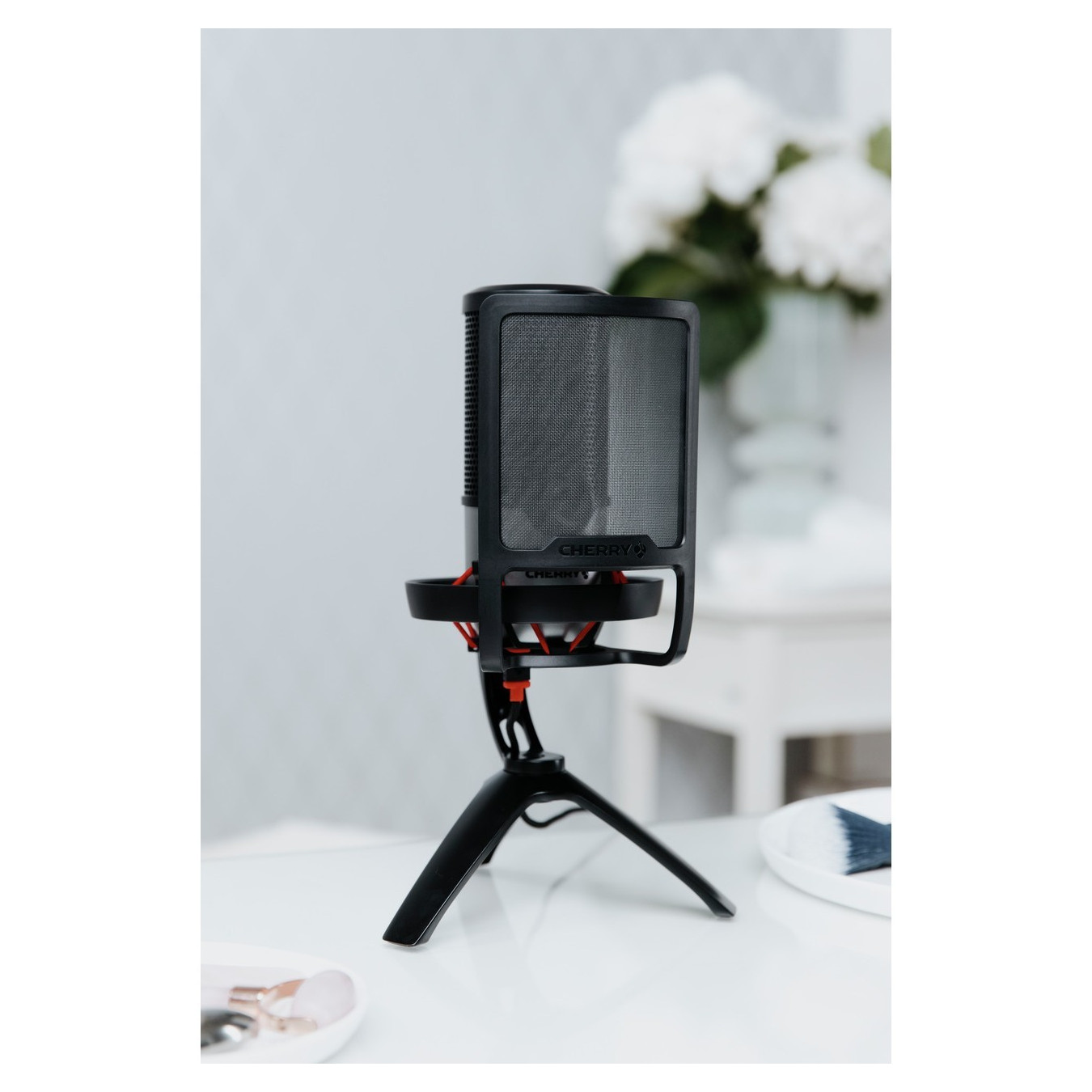 Cherry UM Pop Filter - For UM 9.0 PRO RGB, UM 6.0 ADVANCED, UM 3.0 - Black — Buy in Cyprus with Fast Delivery
