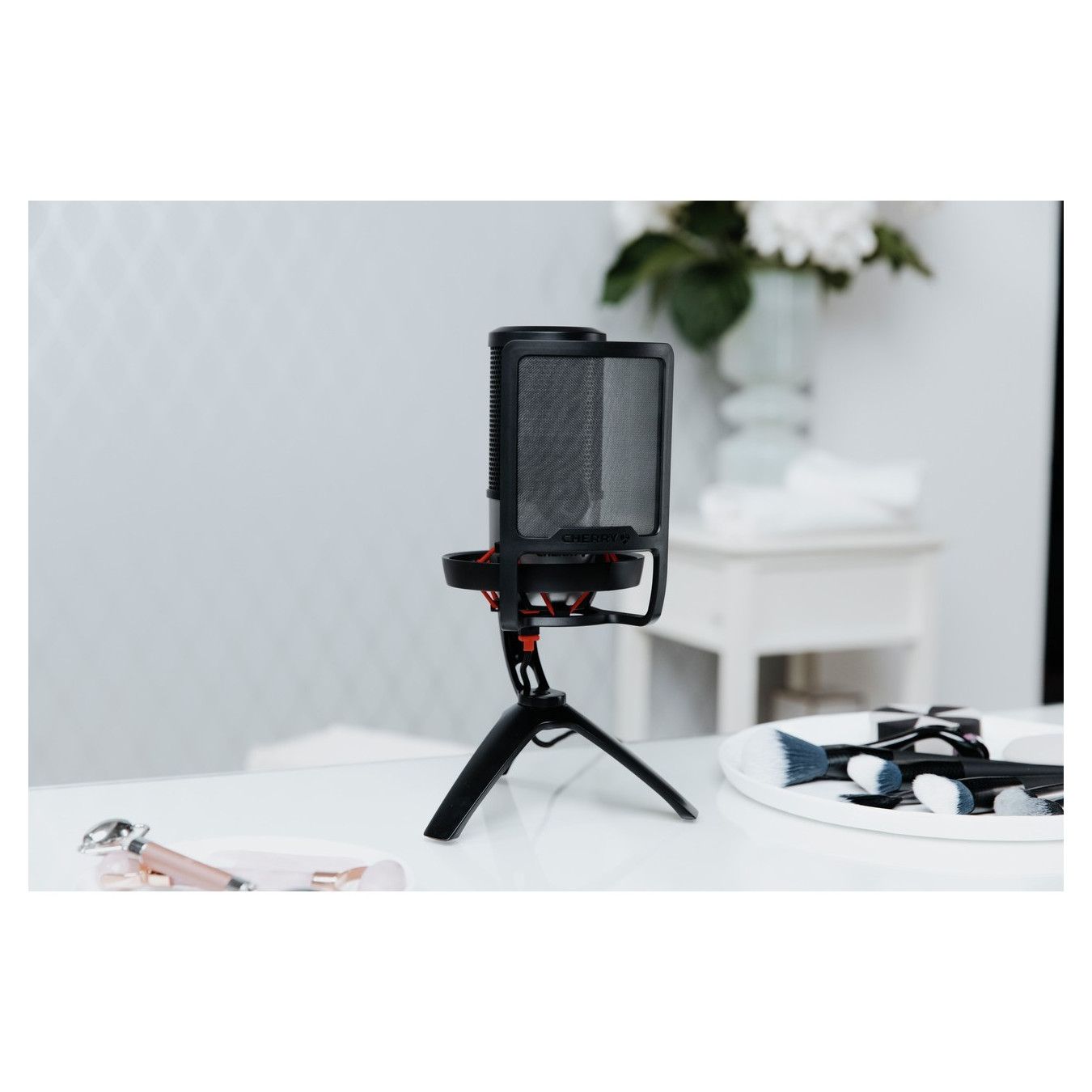 Cherry UM Pop Filter - For UM 9.0 PRO RGB, UM 6.0 ADVANCED, UM 3.0 - Black — Buy in Cyprus with Fast Delivery
