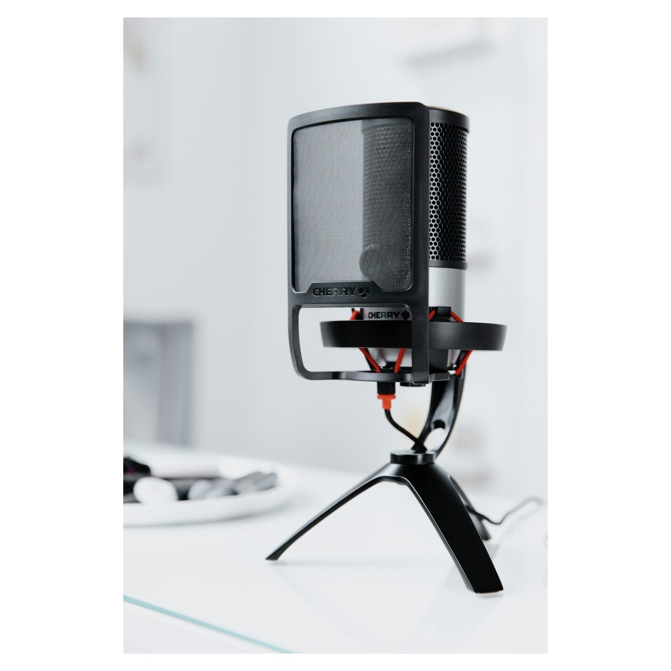 Cherry UM Pop Filter - For UM 9.0 PRO RGB, UM 6.0 ADVANCED, UM 3.0 - Black — Buy in Cyprus with Fast Delivery