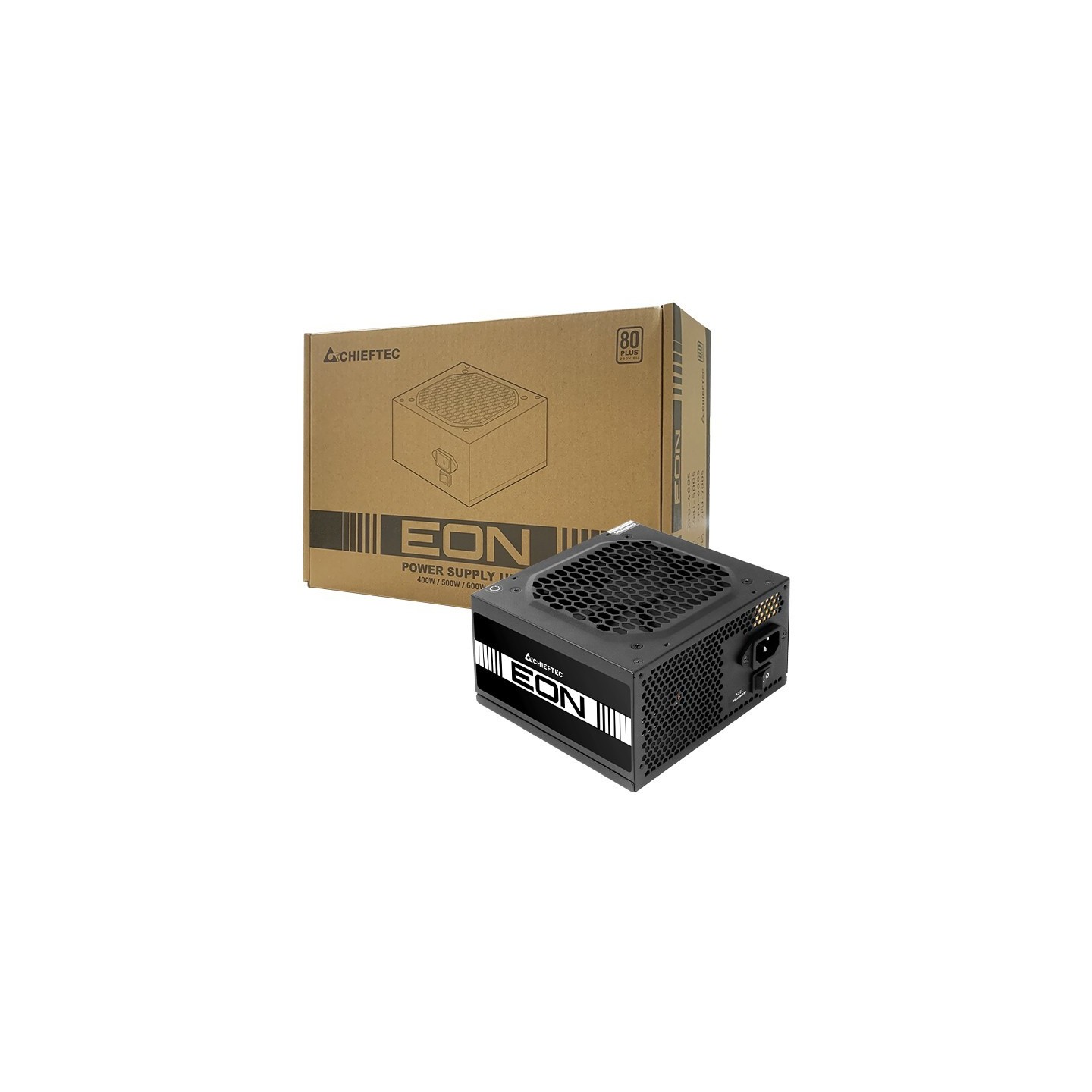 Chieftec EON ZPU-600S 600W ATX 2.3 80 PLUS Power Supply (Boxed) — Buy in Cyprus with Fast Delivery
