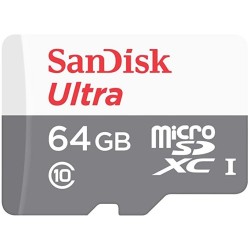 Buy SanDisk Ultra microSDXC 64GB - SDSQUNR-064G-GN3MN - Grey/White, Class 10 UHS... in Cyprus, Nicosia, Limassol, Larnaka, Pafos