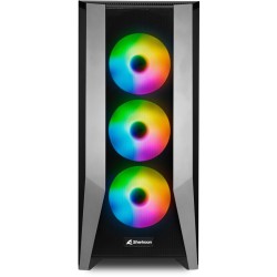 Buy Sharkoon TG7M RGB Mid-Tower PC Case - Black, E-ATX/ATX/mATX/Mini-ITX, Temper... in Cyprus, Nicosia, Limassol, Larnaka, Pafos