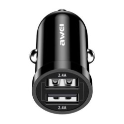 Car Charger Awei C-707 2 USB ports -  Official distributor b2b Armenius Store