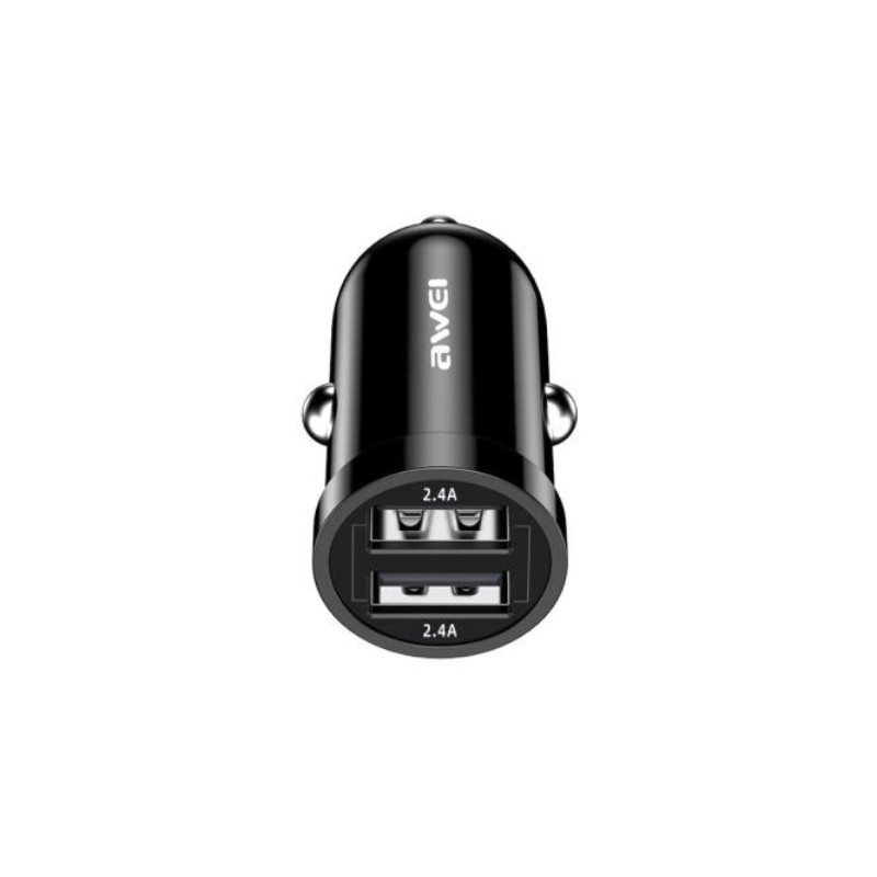 Car Charger Awei C-707 2 USB ports -  Official distributor b2b Armenius Store