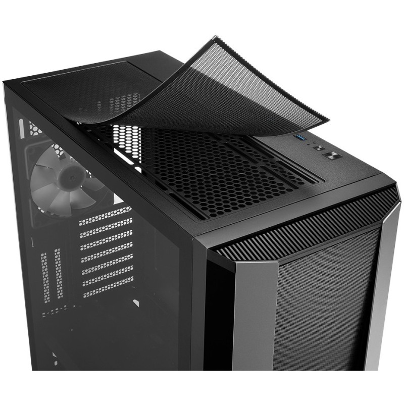 Buy Sharkoon TG7M RGB Mid-Tower PC Case - Black, E-ATX/ATX/mATX/Mini-ITX, Temper... in Cyprus, Nicosia, Limassol, Larnaka, Pafos