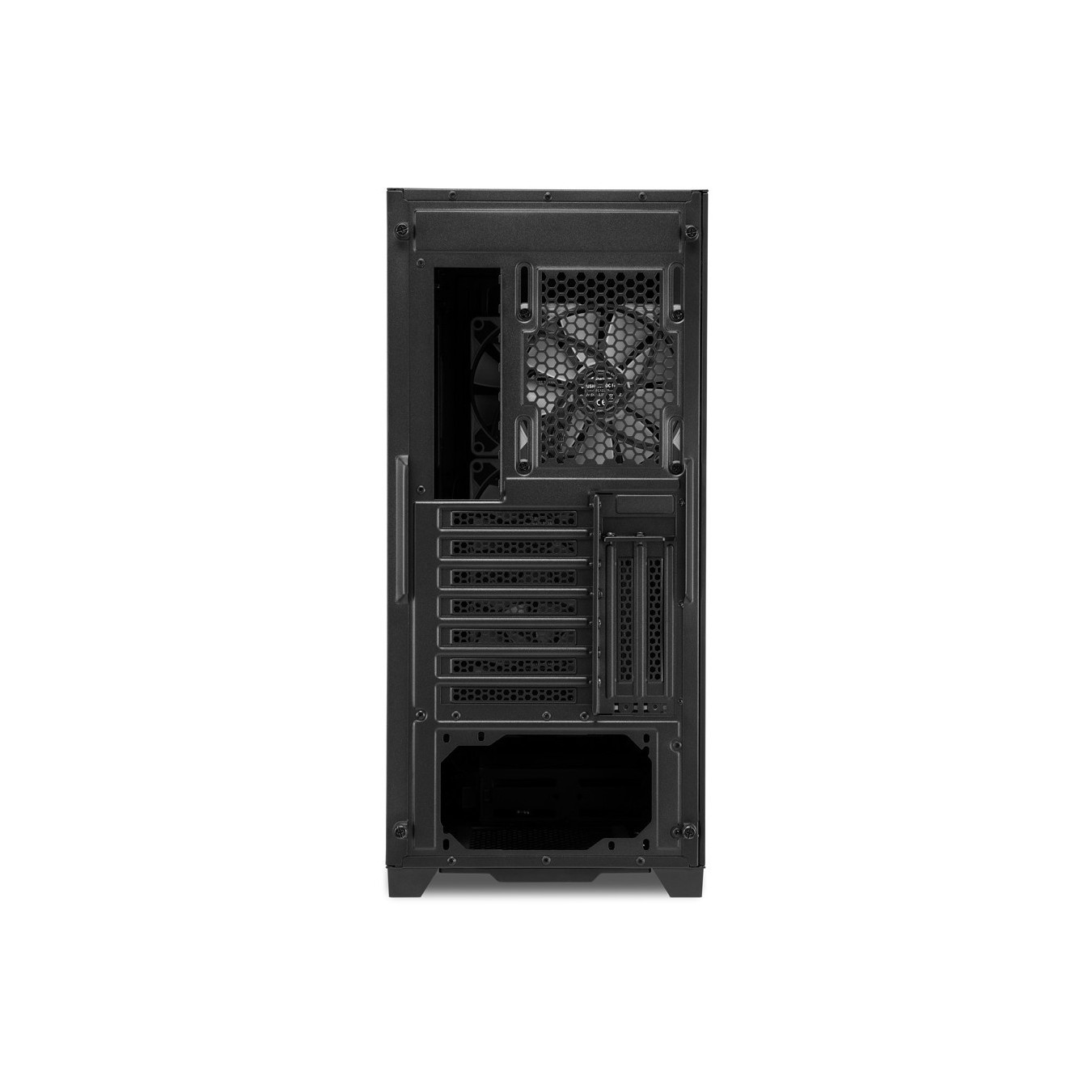 Sharkoon TG7M RGB Mid-Tower PC Case - Black, E-ATX/ATX/mATX/Mini-ITX, Tempered Glass, ARGB Fans, USB-C