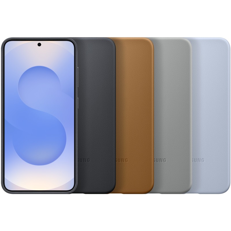 Buy Samsung Kindsuit Faux Leather Cover - Galaxy S25 - Light Blue, Drop & Scratc... in Cyprus, Nicosia, Limassol, Larnaka, Pafos