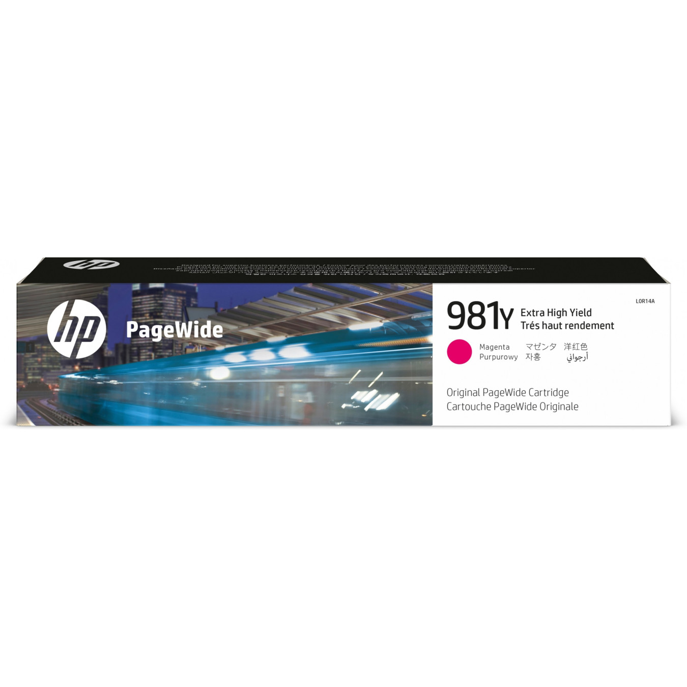 HP 981Y PageWide Extra High Yield Magenta Cartridge - L0R14A - Magenta, 183 ml, 16,000 pages