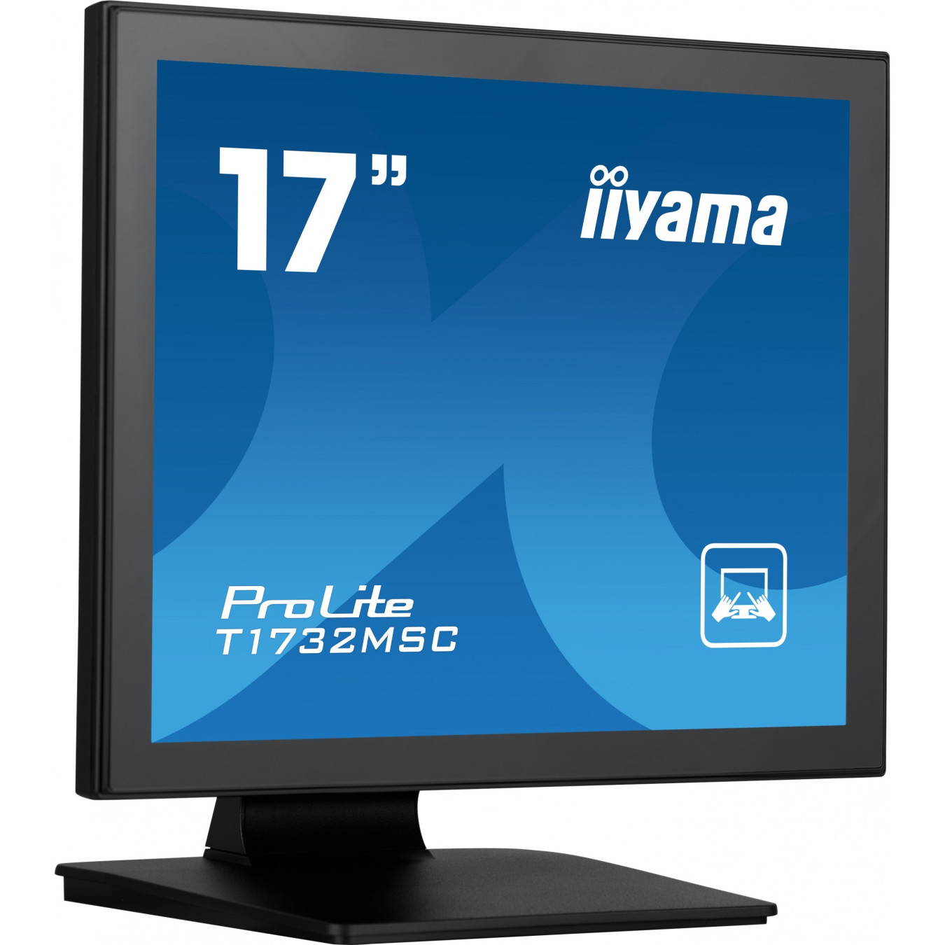 IIYAMA ProLite T1732MSC-B1SAG - 17-inch (43.2 cm) 5:4 Projective Capacitive 10pt Touch, TN LED, HDMI+DP, Black