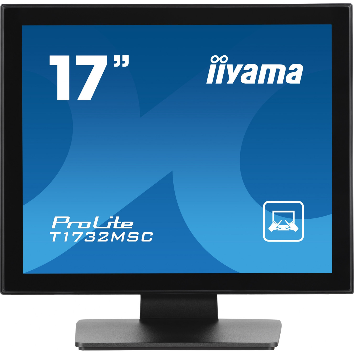 IIYAMA ProLite T1732MSC-B1SAG - 17-inch (43.2 cm) 5:4 Projective Capacitive 10pt Touch, TN LED, HDMI+DP, Black