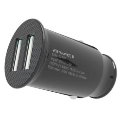 Car Charger Awei C-707 2 USB ports -  Official distributor b2b Armenius Store