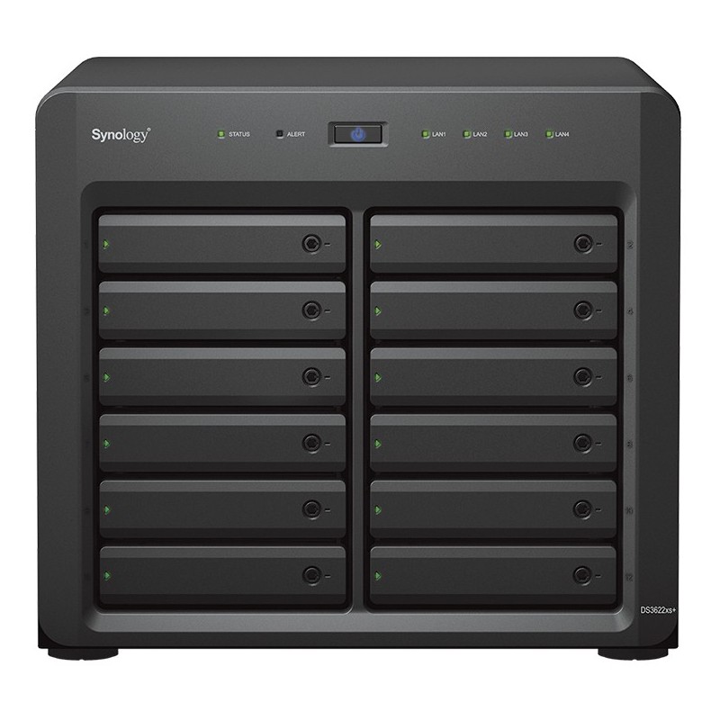 Buy Synology DiskStation DS3622xs+ - 12-Bay NAS, Intel Xeon D-1531 2.2/2.7GHz, 1... in Cyprus, Nicosia, Limassol, Larnaka, Pafos