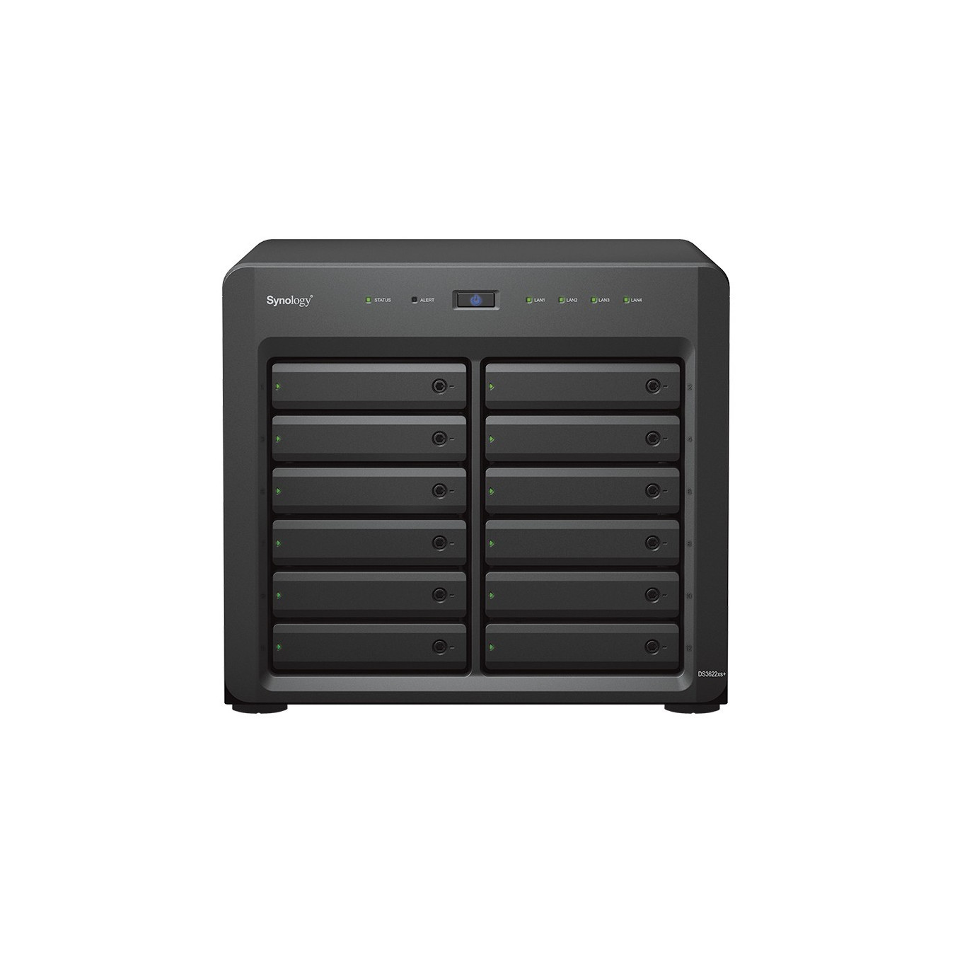 Synology DiskStation DS3622xs+ - 12-Bay NAS, Intel Xeon D-1531 2.2/2.7GHz, 16GB DDR4, Black — Buy in Cyprus with Fast Delivery