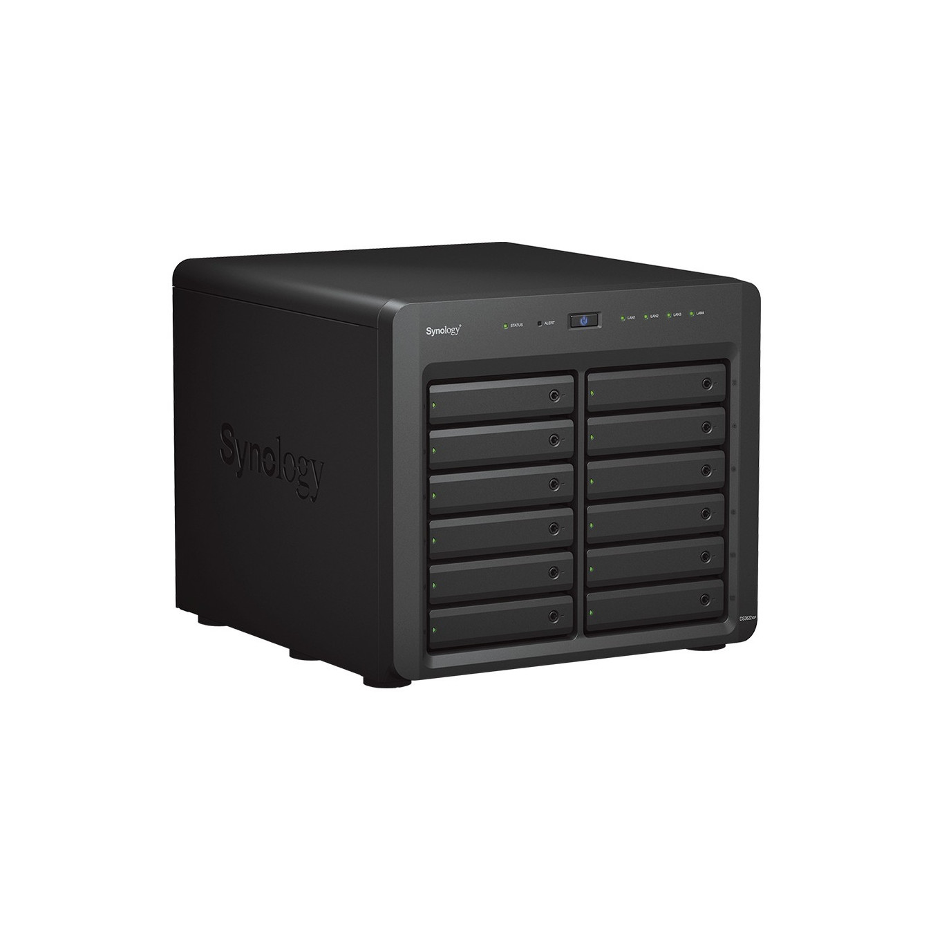 Synology DiskStation DS3622xs+ - 12-Bay NAS, Intel Xeon D-1531 2.2/2.7GHz, 16GB DDR4, Black — Buy in Cyprus with Fast Delivery