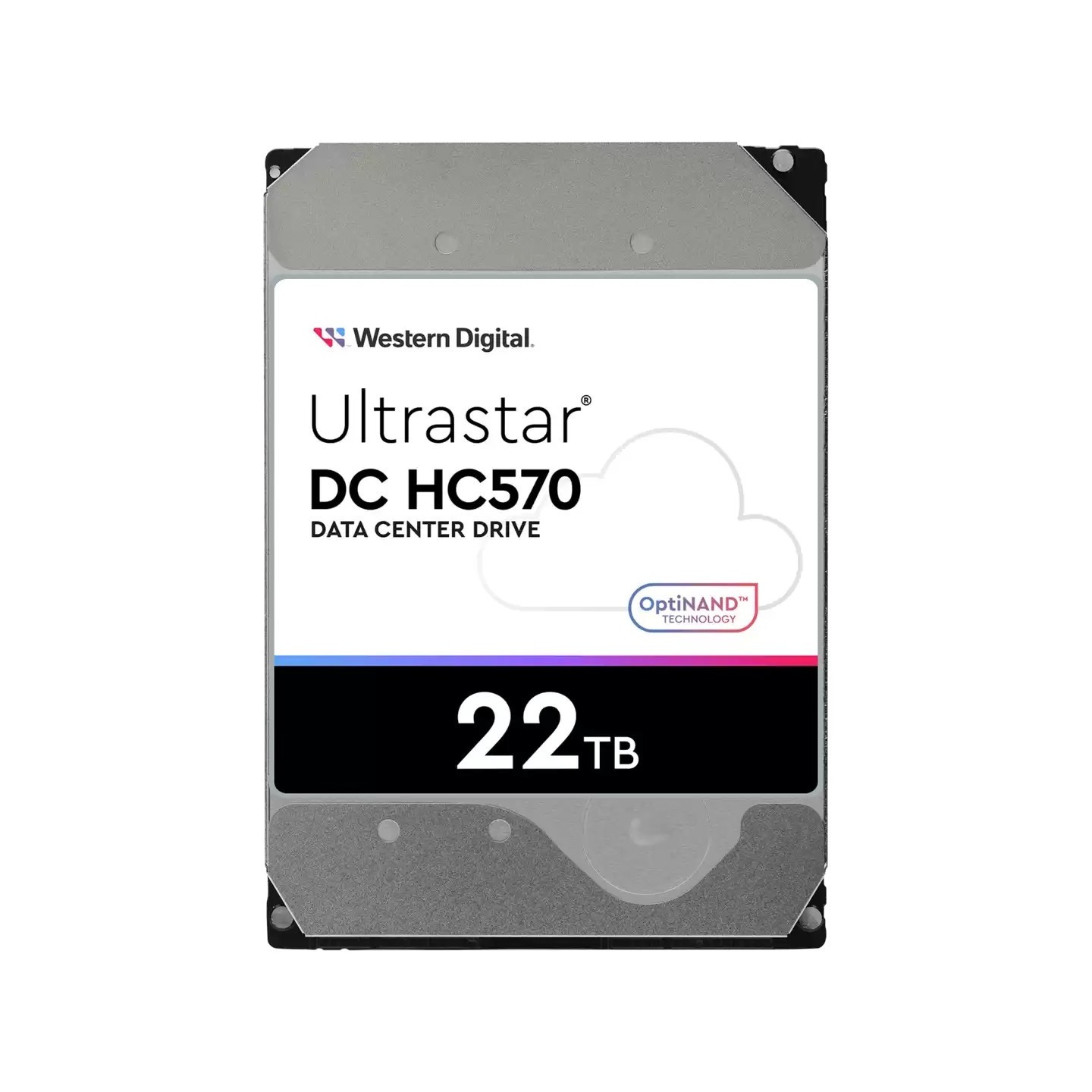 Western Digital Ultrastar DC HC570 22TB - 7200 RPM 512MB SATA III Enterprise HDD - WUH722222ALE6L4 (Bulk)