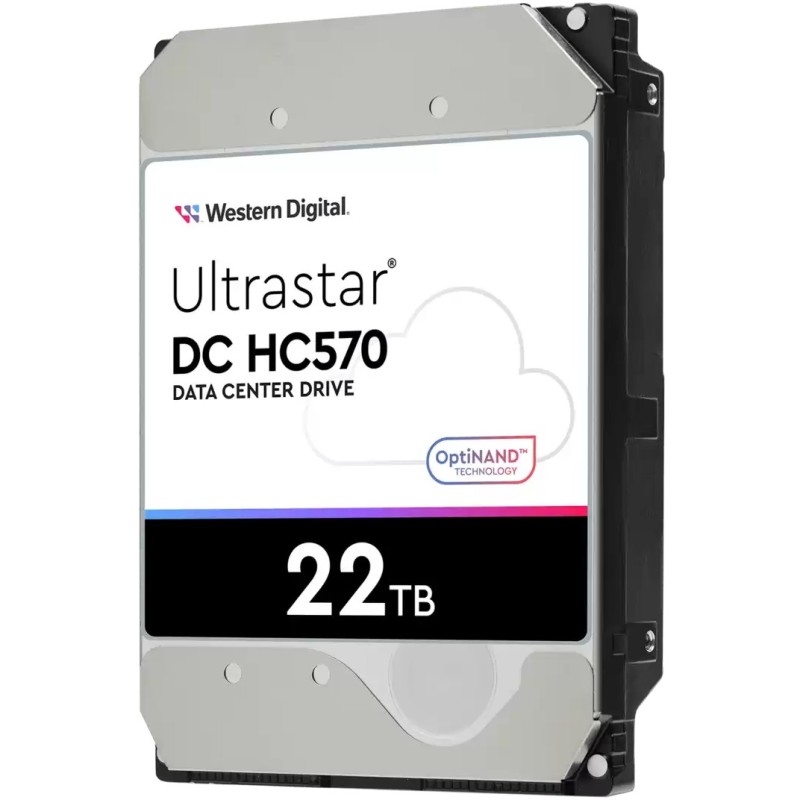 Western Digital Ultrastar DC HC570 22TB - 7200 RPM 512MB SATA III Enterprise HDD - WUH722222ALE6L4 (Bulk)