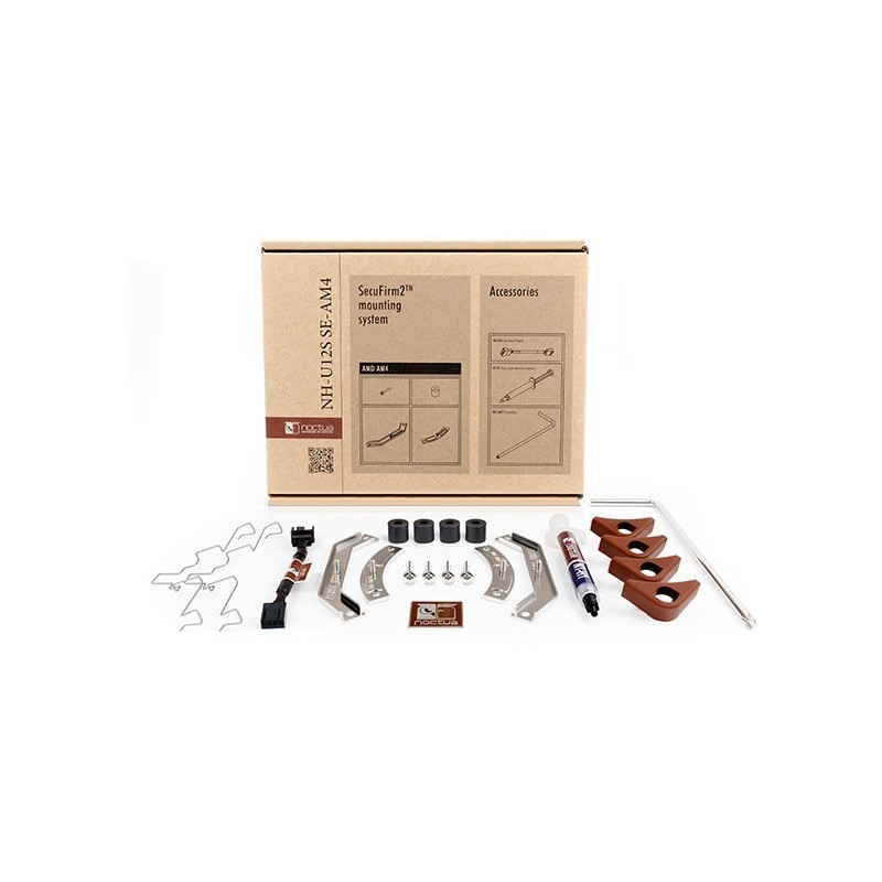 Buy Noctua NH-U12S SE-AM4 CPU Cooler - 120mm Fan, AM4, Beige/Brown, 300–1500 R... in Cyprus, Nicosia, Limassol, Larnaka, Pafos