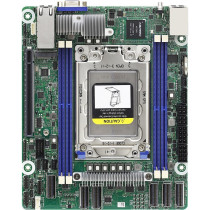 ASRock ROMED4ID-2T - mini-ITX Server Motherboard, Socket SP3 for AMD EPYC, 4x DDR4 up to 256GB, PCIe 4.0, Dual 10GbE