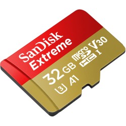 Buy SanDisk Extreme microSDHC 32GB - UHS-I U3 V30, 100MB/s Read 60MB/s Write - R... in Cyprus, Nicosia, Limassol, Larnaka, Pafos
