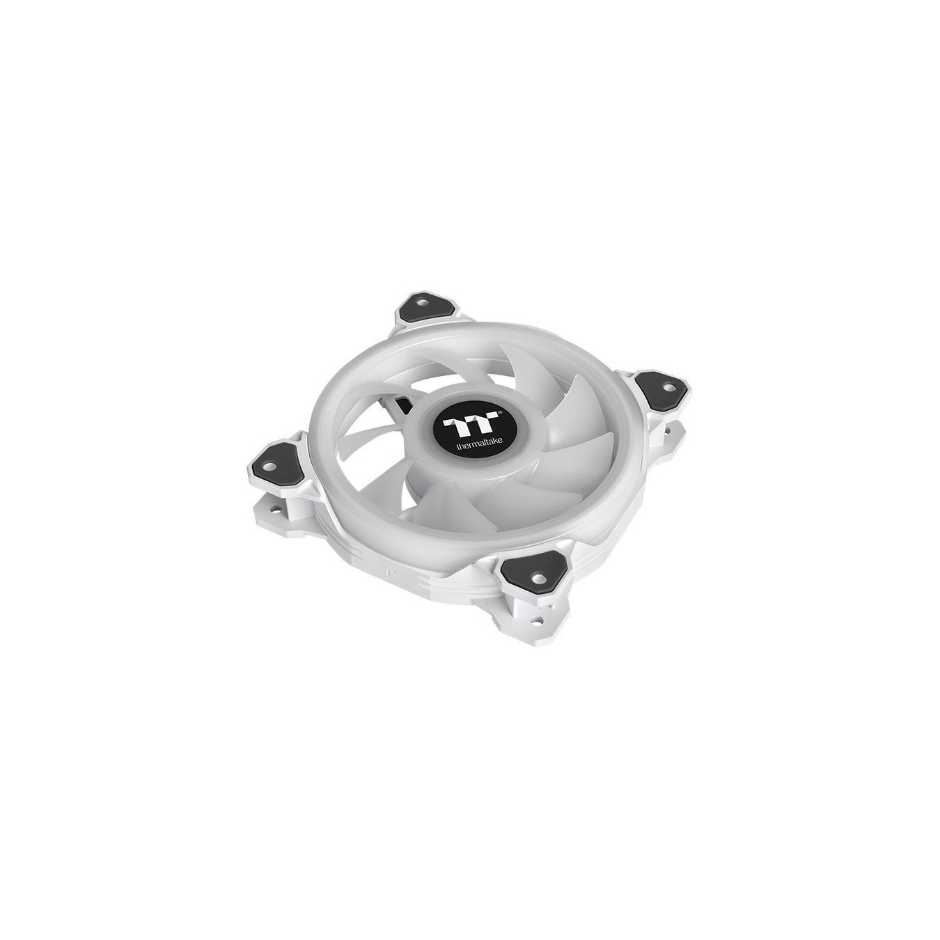 Thermaltake Riing Quad 12 RGB Radiator Fan - 3-Pack - White, 120mm, 500–1500 RPM — Buy in Cyprus with Fast Delivery