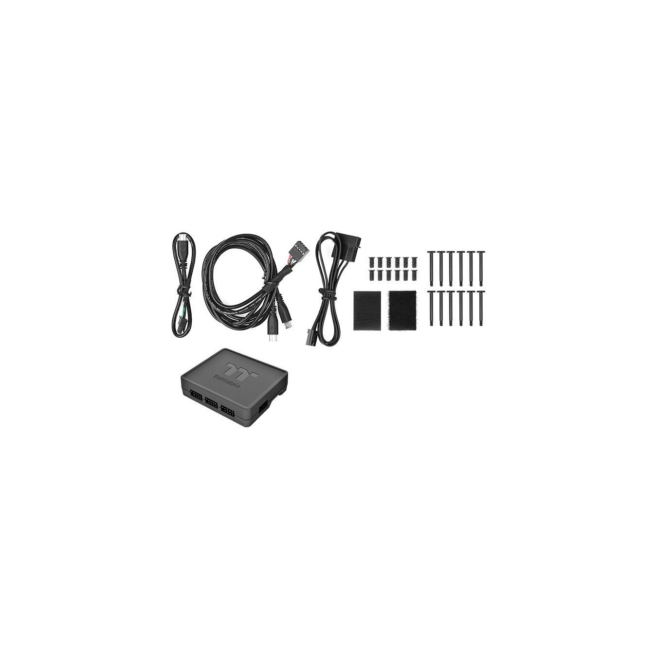 Thermaltake Riing Quad 12 RGB Radiator Fan - 3-Pack - White, 120mm, 500–1500 RPM — Buy in Cyprus with Fast Delivery