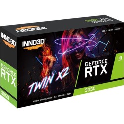 Buy INNO3D GeForce RTX 3050 Twin X2 - Grey, 6GB GDDR6, 1470MHz Boost, PCIe 4.0 in Cyprus, Nicosia, Limassol, Larnaka, Pafos