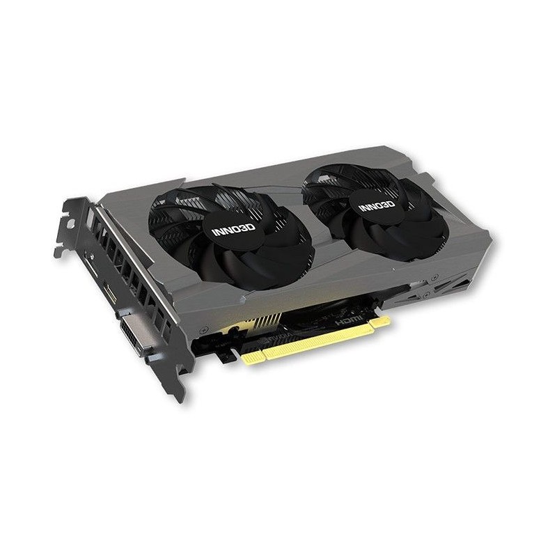 Buy INNO3D GeForce RTX 3050 Twin X2 - Grey, 6GB GDDR6, 1470MHz Boost, PCIe 4.0 in Cyprus, Nicosia, Limassol, Larnaka, Pafos