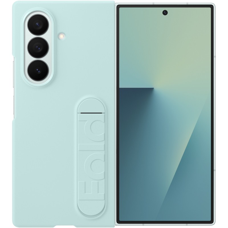 Buy Samsung Silicone Case for Galaxy Z Fold7 - Mint (Light Cyan) Silicone Cover ... in Cyprus, Nicosia, Limassol, Larnaka, Pafos