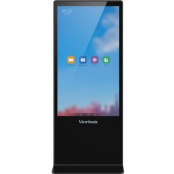 ViewSonic EP5542T - 55-inch 4K Portrait Touchscreen Totem, 450 nits, 10-point IR, Android 8.0, 16GB, Black