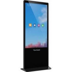 ViewSonic EP5542T - 55-inch 4K Portrait Touchscreen Totem, 450 nits, 10-point IR, Android 8.0, 16GB, Black