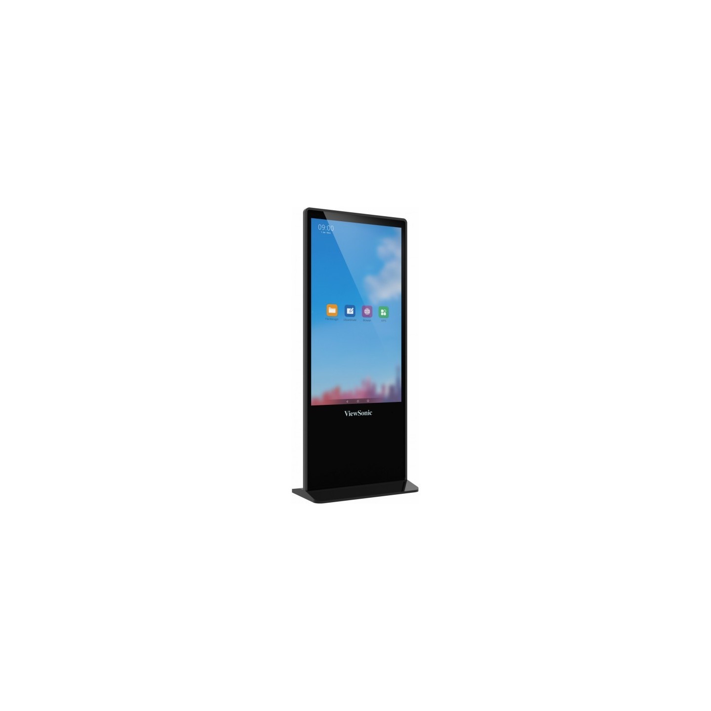 ViewSonic EP5542T - 55-inch 4K Portrait Touchscreen Totem, 450 nits, 10-point IR, Android 8.0, 16GB, Black