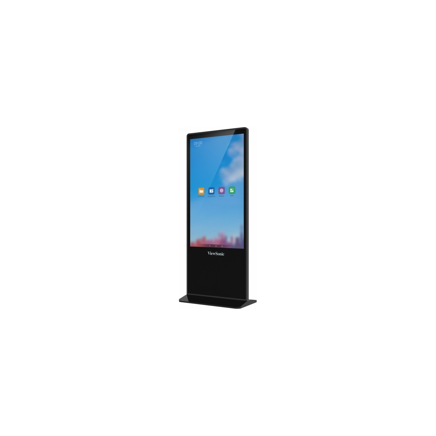 ViewSonic EP5542T - 55-inch 4K Portrait Touchscreen Totem, 450 nits, 10-point IR, Android 8.0, 16GB, Black