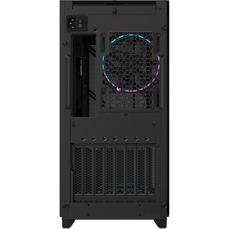 Buy GIGABYTE GB-AC400G - Mid Tower PC Case, Black, Tempered Glass, ATX/mATX/mITX... in Cyprus, Nicosia, Limassol, Larnaka, Pafos
