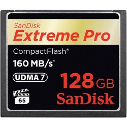 Buy SanDisk Extreme Pro CompactFlash 128GB - Up to 160MB/s Read, 150MB/s Write in Cyprus, Nicosia, Limassol, Larnaka, Pafos