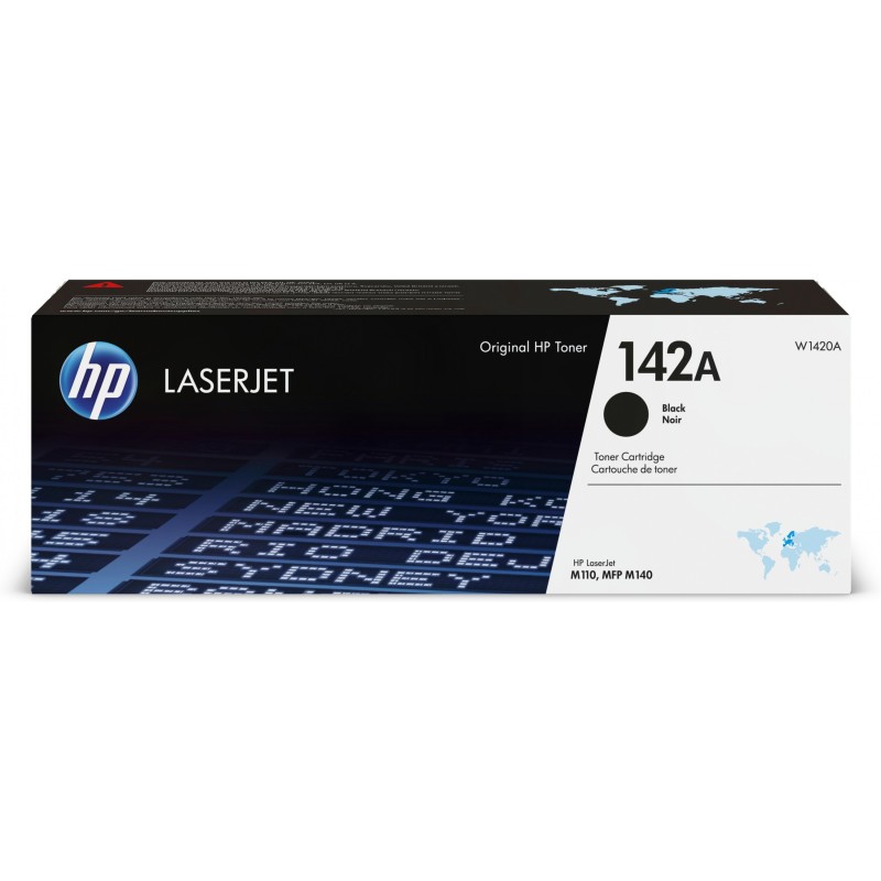 Buy HP 142A (W1420A) Original Black Toner Cartridge - Up to 950 ISO Pages in Cyprus, Nicosia, Limassol, Larnaka, Pafos