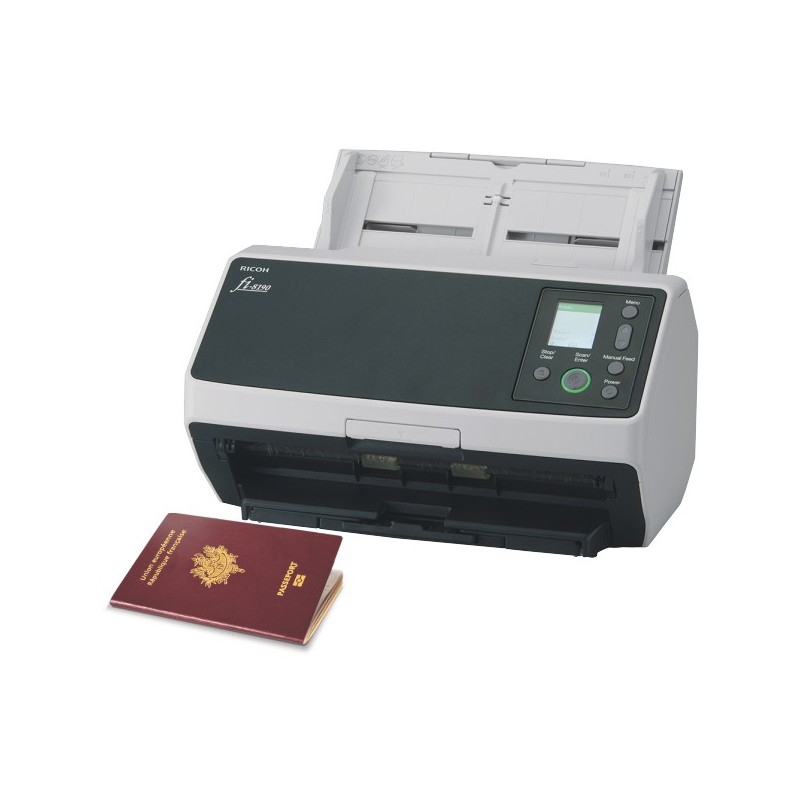 Buy Fujitsu fi-8190 Document Scanner - ADF Duplex, 90 ppm, USB 3.2 Gen1 & LAN - ... in Cyprus, Nicosia, Limassol, Larnaka, Pafos