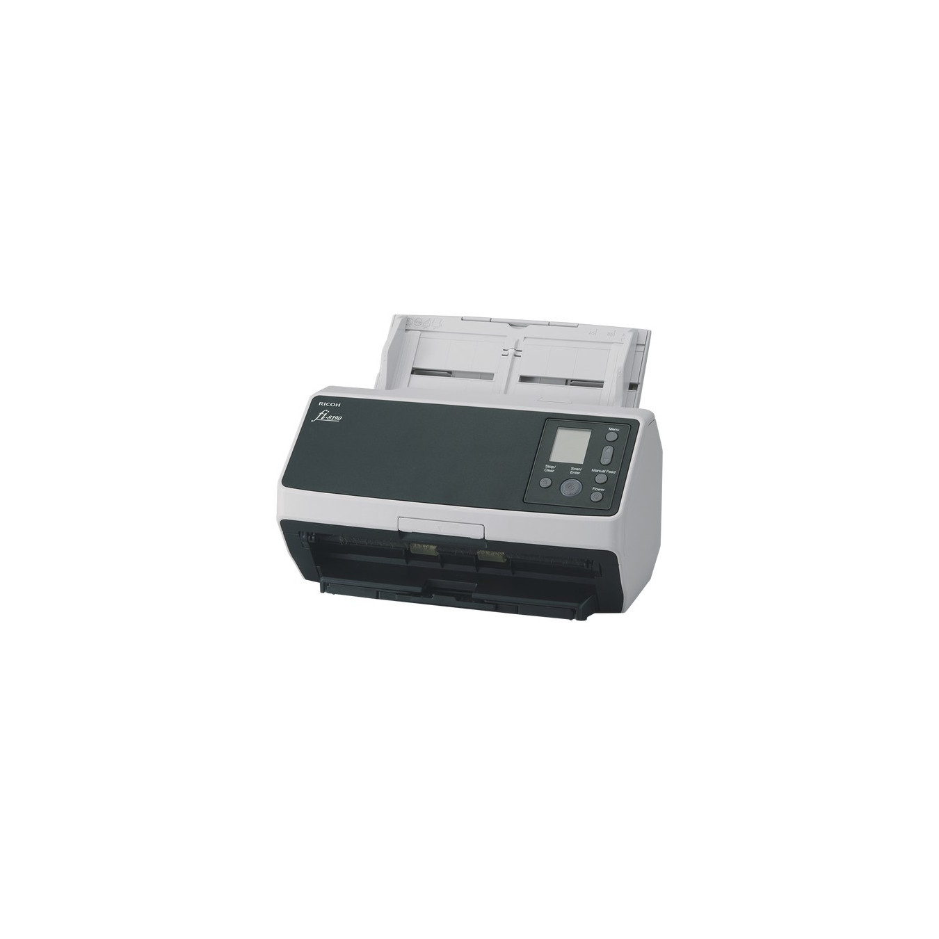 Fujitsu fi-8190 Document Scanner - ADF Duplex, 90 ppm, USB 3.2 Gen1 & LAN - Black/Grey — Buy in Cyprus with Fast Delivery