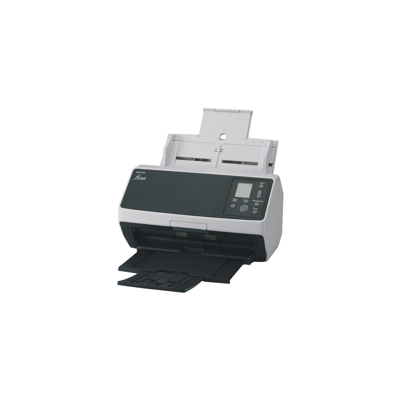 Fujitsu fi-8190 Document Scanner - ADF Duplex, 90 ppm, USB 3.2 Gen1 & LAN - Black/Grey — Buy in Cyprus with Fast Delivery