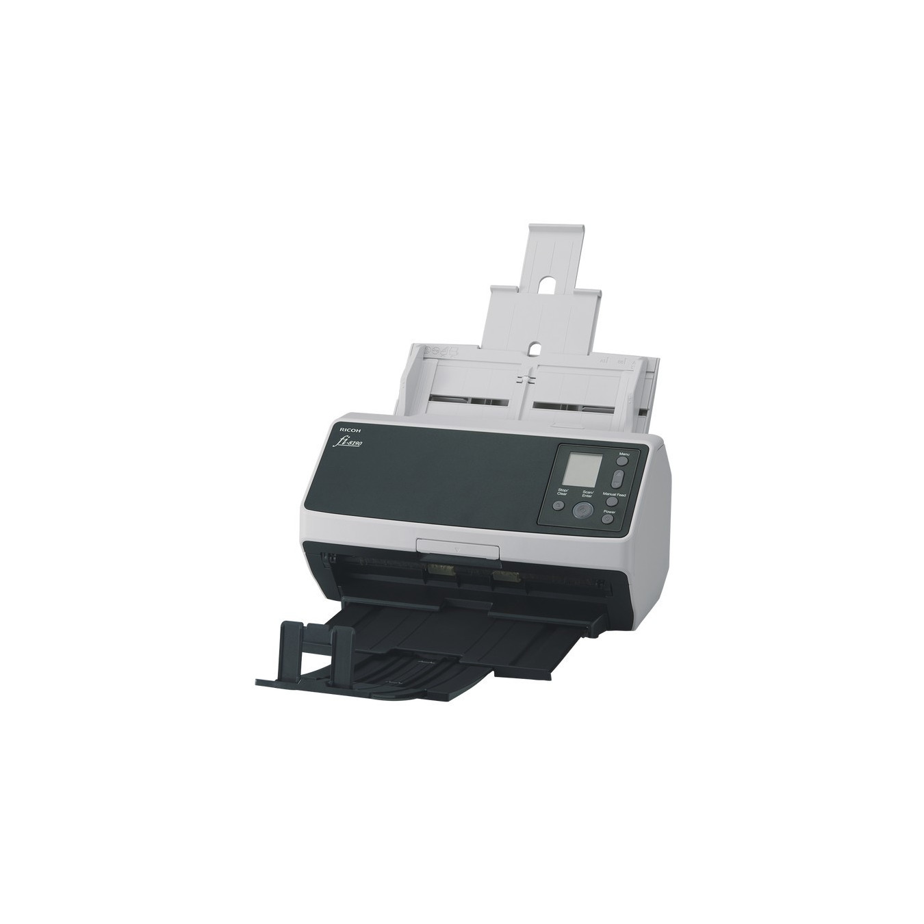 Fujitsu fi-8190 Document Scanner - ADF Duplex, 90 ppm, USB 3.2 Gen1 & LAN - Black/Grey — Buy in Cyprus with Fast Delivery